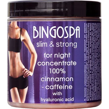 Vrták NOČNÍ KONCENTRÁT SKOŘICE KOFEIN KYSELINA HYALURONOVÁ BINGOSPA
