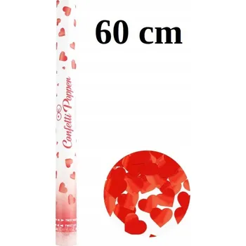 Obraz Konfety v tubě - srdce, červené