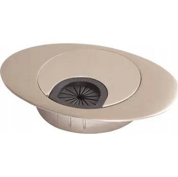 Obraz KABELOVÁ PRŮCHODKA OVALNÁ 60MM KOVOVÁ BSN KD-60/O/BSN AMIX