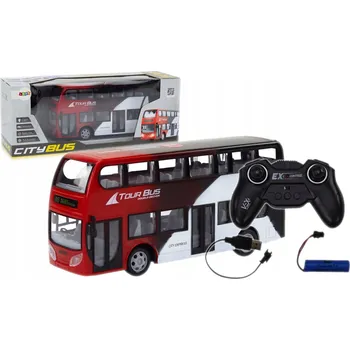 RC model auta Patrový autobus TOUR BUS na dálkové ovládání, na akumulátor + nabíječka