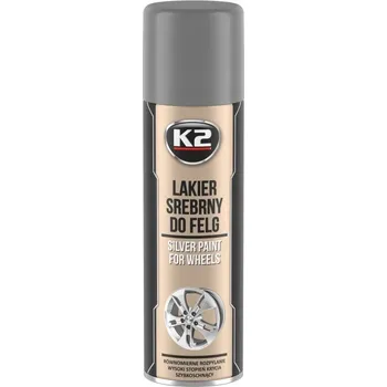 Barva ve spreji Akrylový lak K2 stříbrný sprej 500 ml