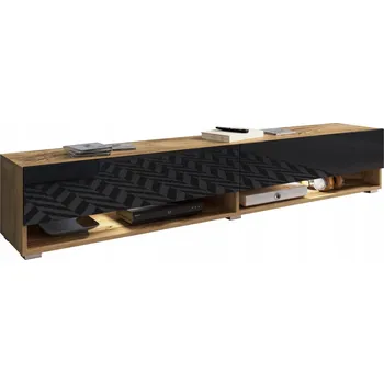 Televizní stolek Moderní televizní stolek APOLLO I, Lowboard 180 cm, RTV komoda