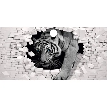 Psací podložka Ochranná Podložka NA STŮL IKEA MICKE 105x50cm tygr