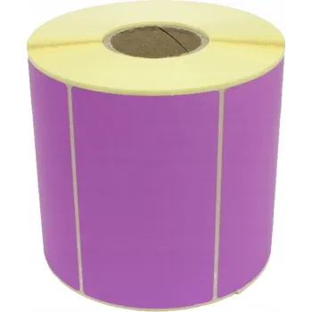 Speciální papír TERMO ETIKETY 70x40 mm 1000 ks - FIALOVÉ