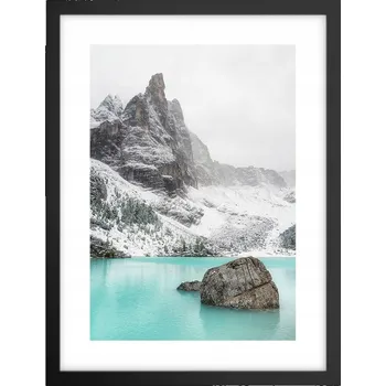 Obraz Obraz plakát v černém rámu do obýváku 30x40 krajina plakáty na zeď