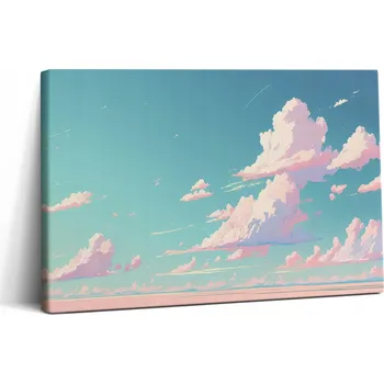 Obraz Obraz na plátně Canvas Dekorace do interiéru Obývacího pokoje Nebe Pastelové