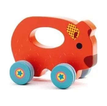 Dřevěná hračka Dřevěná hračka na kolečkách Gaston Djeco