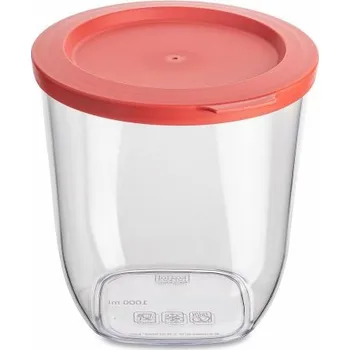 Dóza na potraviny Plastová dóza na sypké potraviny CONNECT, hermetická, 1000 ml, KOZIOL