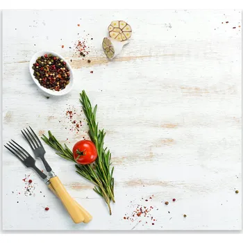 Kuchyňské prkénko Skleněná Ochranná Deska a Krájecí Prkénko | Indukce, Sporák ds-0117