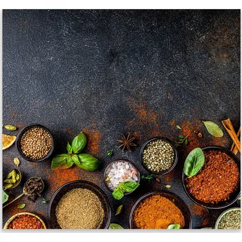 Kuchyňské prkénko Skleněná Ochranná Deska a Krájecí Prkénko | Indukce, Sporák ds-0197