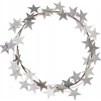 Věnec House Doctor Věnec stříbrné hvězdičky
