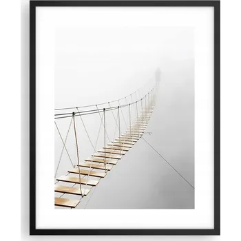 Obraz Obraz plakát na zeď v černém rámu 40x50 abstrakce plakáty do obýváku