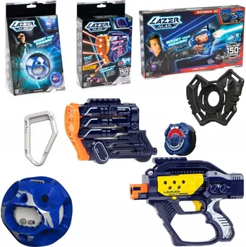 Dětská zbraň LASEROVÁ PISTOLE PUŠKA GRANÁT MODUL ZAMĚŘOVAČ VESTA INFRAČERVENÝ LASER