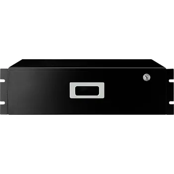 Elektrická zásuvka Monacor RCS-53/SW Zásuvka na dokumenty 3 U