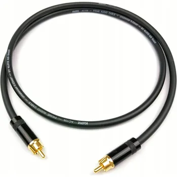 Audio kabel KLOTZ AC106 Kabel pro Subwoofer 1x RCA Cinch 6 m