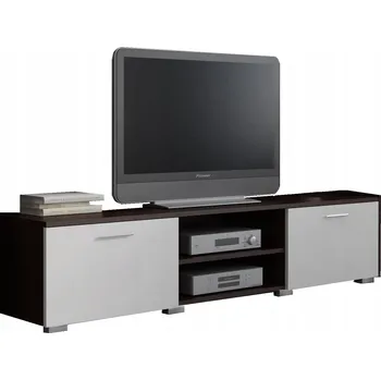 Televizní stolek Stolek pod TV RTV 150 WENGE BÍLÁ