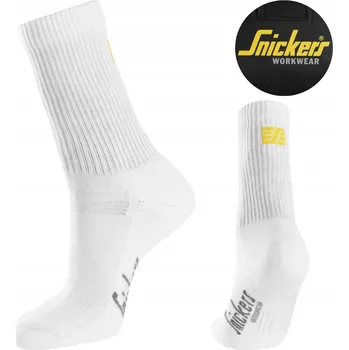 Pánské ponožky Ponožky Snickers 9214 bílé, velikost 45-47