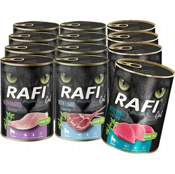 Krmivo pro kočku Mokré Mokré krmivo pro kočky Rafi s tuňákem 400 g