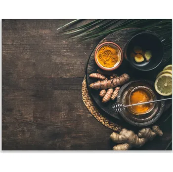 Kuchyňské prkénko Skleněná Ochranná Deska a Krájecí Prkénko | Indukce, Sporák ds-0559