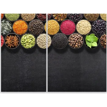 Kuchyňské prkénko Skleněná Ochranná Deska a Krájecí Prkénko | Indukce, Sporák ds-0541