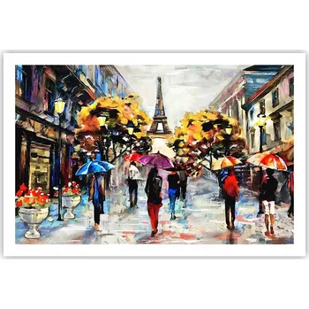 Obraz Obraz plakát do obýváku, ložnice 91x61 město foto na zeď bez rámu