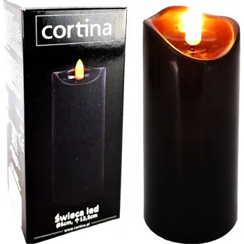 Svíčka LED vklad do hřbitovní svíčky Dekorstar 12,5 cm