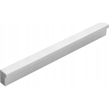 Nábytkové kování Nábytková úchytka stříbrná 128 mm + vruty