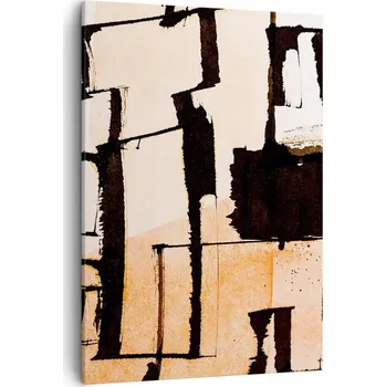 Obraz Obraz na plátně do obýváku ložnice 50x70 abstrakce obrazy na zeď