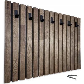 Věšák Šatní ramínko dřevěný FLEXISTYLE odstíny hnědé