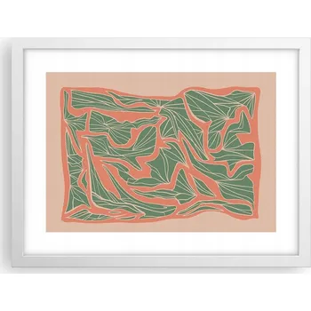 Obraz Obraz plakát v bílém rámu do obýváku 40x30 boho foto plakáty na zeď