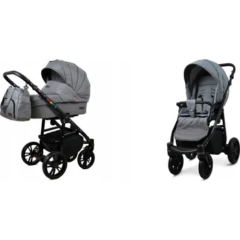 Kočárek Dětský kočárek 2v1 BabyLux COLORLUX kombinovaný kočárek hluboký a sportovní