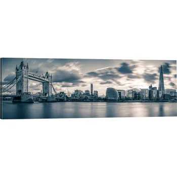 Obraz Obraz na plátně PANORAMATICKÝ nástěnný Tower Bridge LONDÝN ANGLIE 120x40