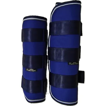 Vybavení pro koně KenTaur 4445173-04 stájové kamaše modré 4 ks