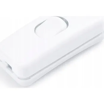 vypínač Kolébkový spínač BÍLÝ MANUÁLNÍ