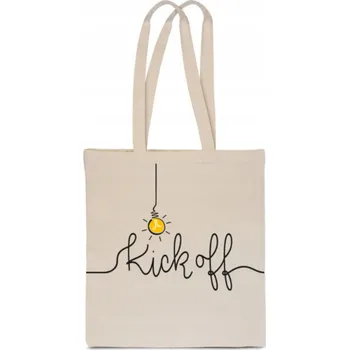 Nákupní taška PoStar béžová bavlna