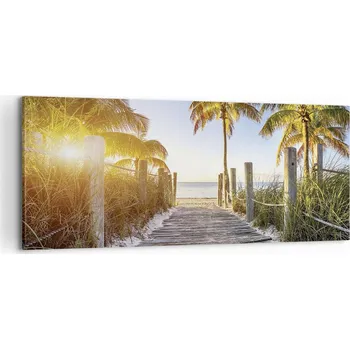 Obraz Foto obraz na plátně 100x40 krajina obývací pokoj ložnice na zeď velký