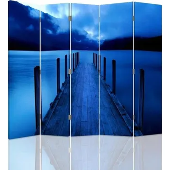 Paraván Feeby Blue Bridge Paraván 180x180 cm