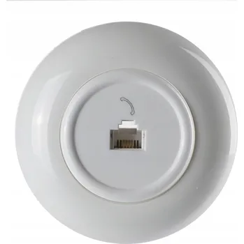 Elektrická zásuvka LOFT RETRO VINTAGE TELEFONNÍ ZÁSUVKA BÍLÁ JLM