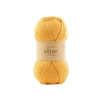 Galanterie Alize Příze Wooltime 281 hořčicová