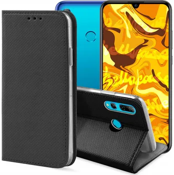 Pouzdro na mobilní telefon Pouzdro s klopou Hello Case pro Huawei P Smart 2019, černé