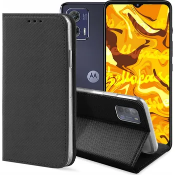 Pouzdro na mobilní telefon Flipové pouzdro Hello Case pro Motorola Moto G50 černé