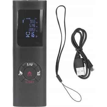 Měřící laser LASEROVÝ DÁLKOMĚR DIGITÁLNÍ MĚŘIČ VZDÁLENOSTI JQ40 60M