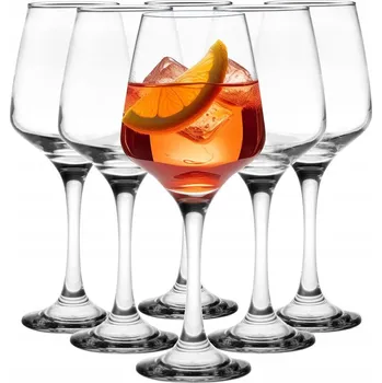 Sklenice Skleničky na bílé víno, skleničky červené víno, skleničky na vodu Glasmark bezbarvé 300ml 6 ks