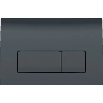 Splachovací tlačítko Splachovací tlačítko pro WC Geberit Delta 50, černý lesk 115.119.DW.1