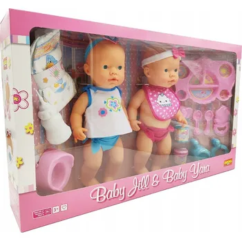 Panenka Panenka Miminko Roztomilé Interaktivní Panenky 2ks (Balení)