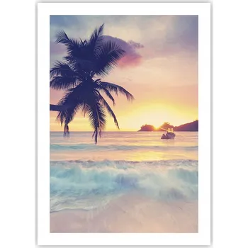 Obraz Plakát bez rámu do obýváku ložnice 50x70 krajina moderní módní obraz