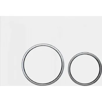 Splachovací tlačítko Splachovací tlačítko WC Dopio bílé pro rám GEBERIT Delta UP100