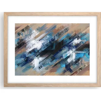 Obraz Obraz plakát v rámu světlý dub do obýváku 40x30 umělecká fotografie na zeď