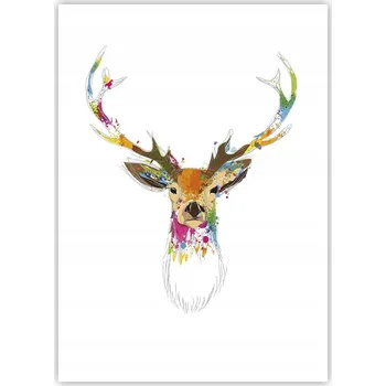 Obraz Plakát bez rámu do obýváku ložnice 50x70 abstrakce moderní módní obraz