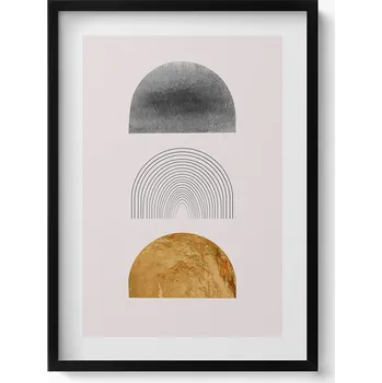 Obraz Nástěnný obraz dekorace interiéru Boho abstraktní minimalistický 50x70 cm